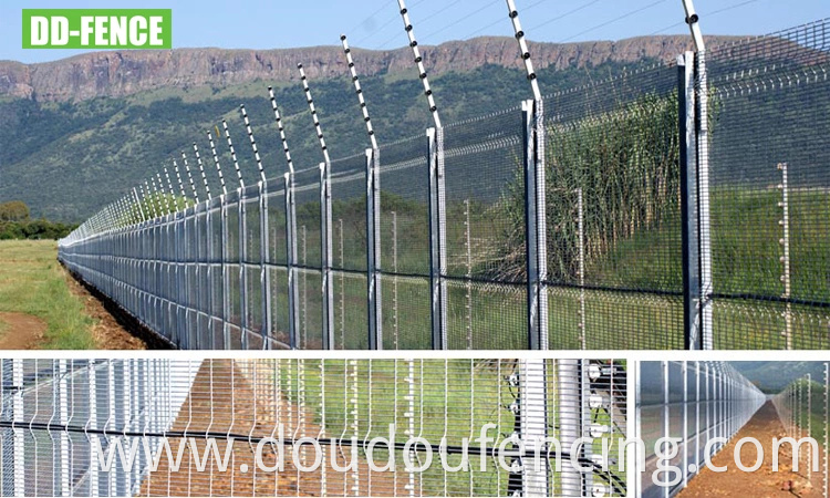 Chinese Supplier Safety 358 Anti Climb Fence Barriers